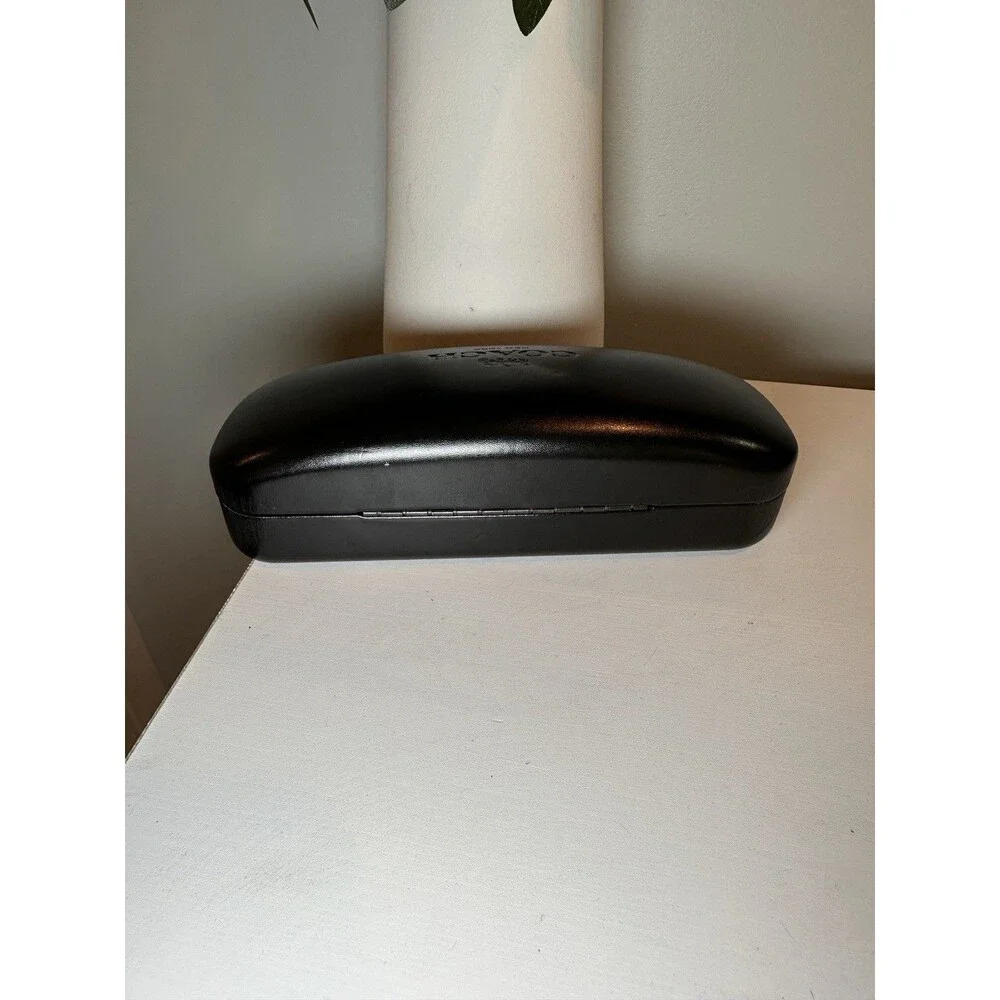 Coach New York Black Hard Shell Eyeglasses Sunglasses Case Protective Logo
